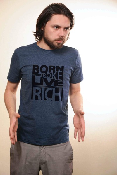 Tricou Born Broke